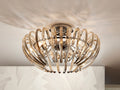 ·ARIADNA· CHAMPAGNE CEILING LAMP 9L.