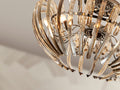 ·ARIADNA· CHAMPAGNE CEILING LAMP 9L.