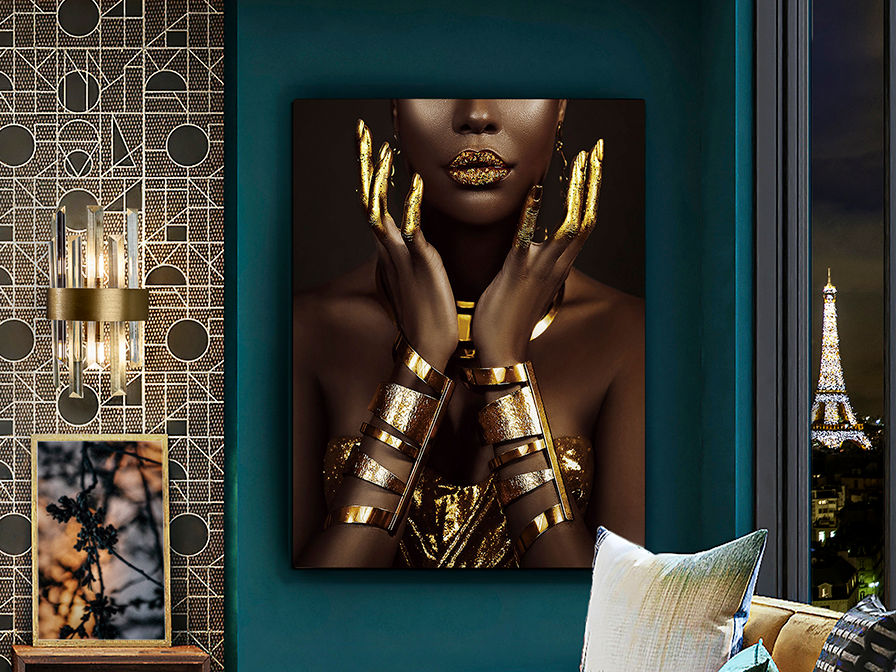 SCHULLER - Decoration Prints and Photos Sombra y oro 968373