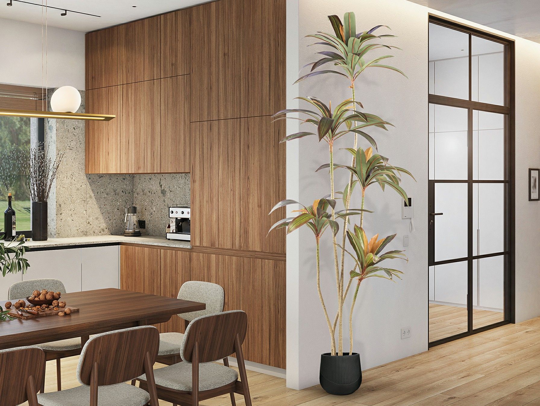 DRACENA ROJA - ARTIFICIAL PLANT H220