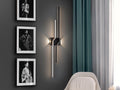 ZIGZAG - BLACK WALL LAMP 4L