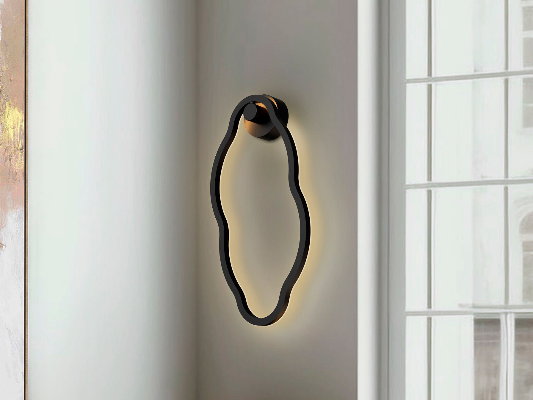 Schuller Tono 301862 Black Wall Lamp
