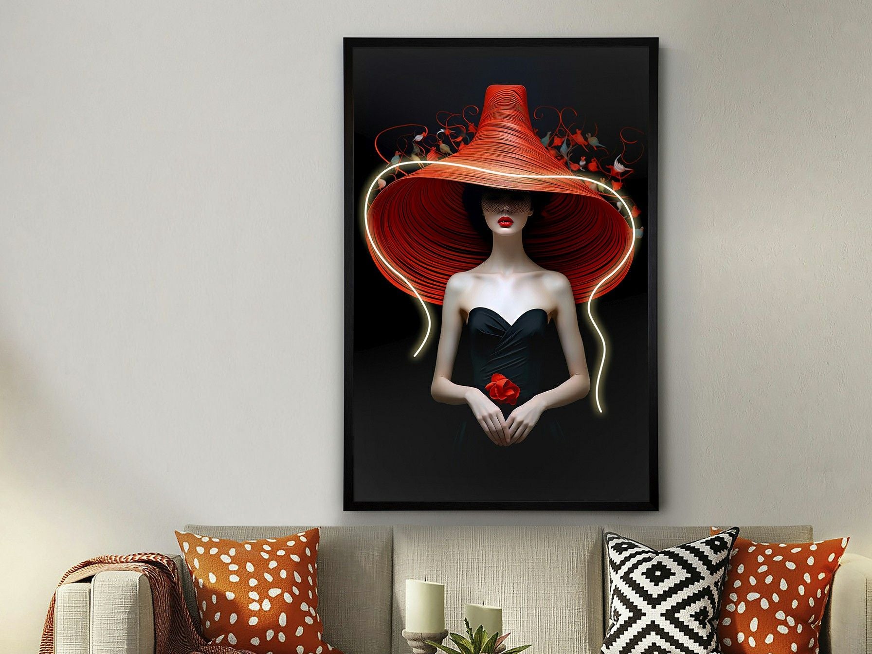 TOCADO - LED LIGHT FRAME 80x120