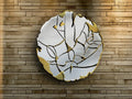 FIORELLA - WALL SCULPTURE - GOLD/CHROME