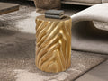 TORSA - GOLDEN SIDE TABLE