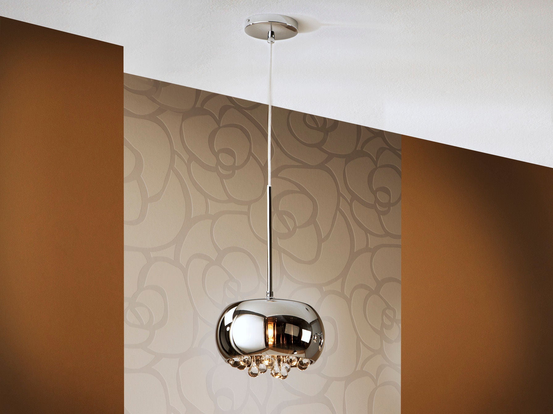 ·ARGOS· PENDANT, CHROME 1L.