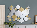 Schuller Nadia 521192 Mirror Gold Leaf Hexagon