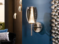 ·NEBULA· WALL LAMP 1L. LED, CHROME
