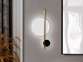 Duo 602610 DUO - BLACK/WHITE WALL LAMP 2L