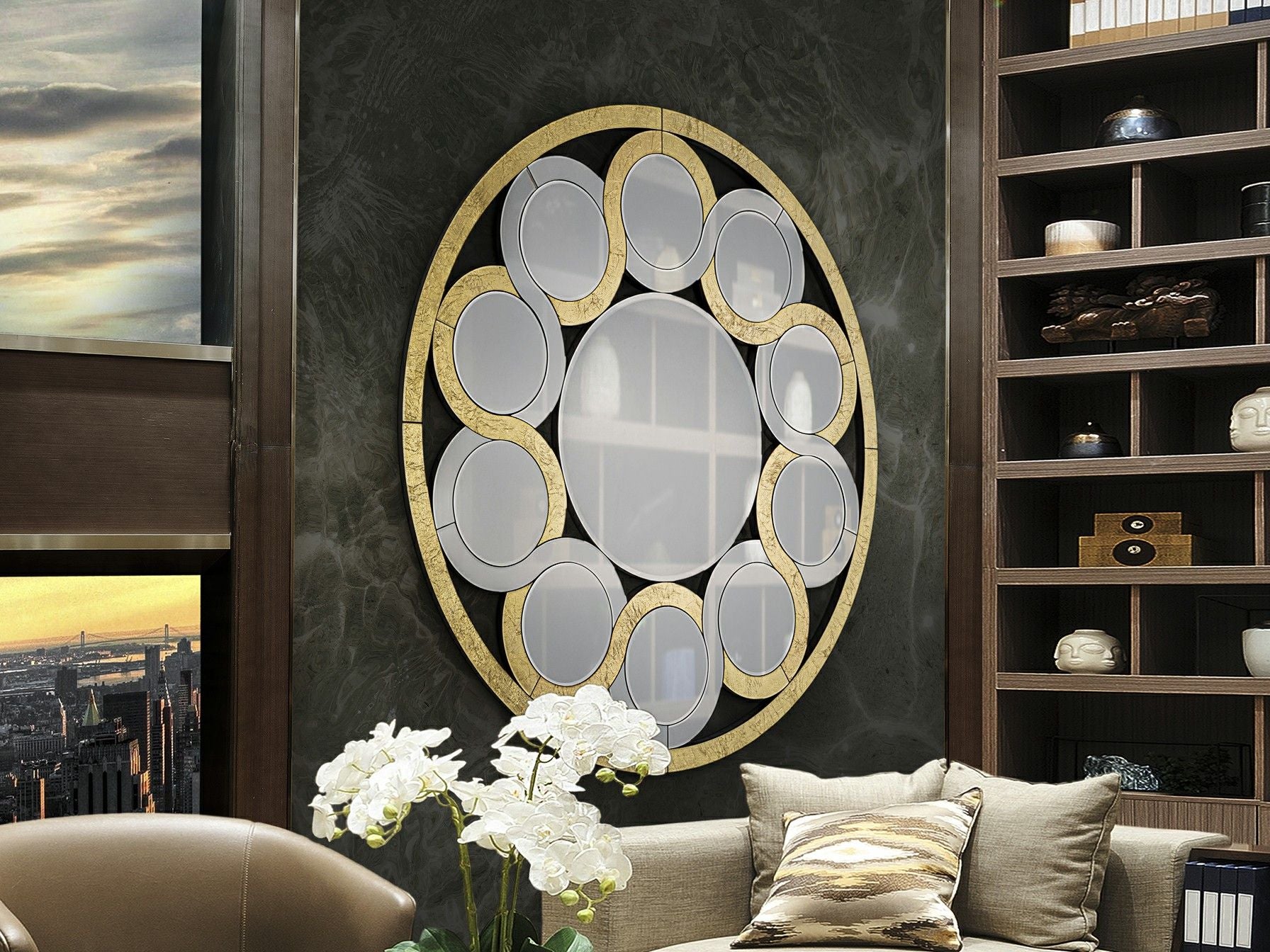 ·ZENDAYA· MIRROR, GOLD, Ø120