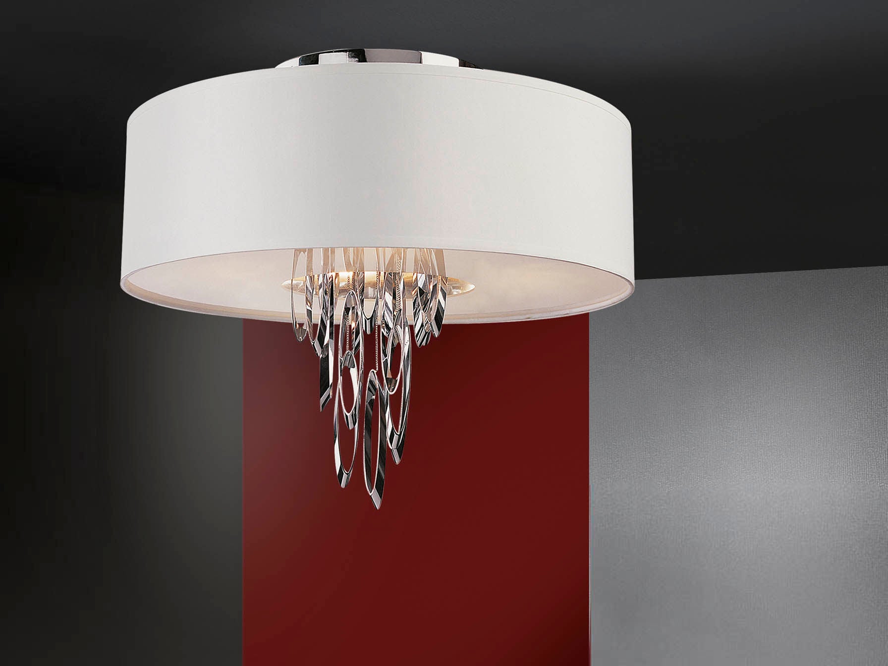 ·DOMO· CEILING LAMP 4L., CHROME