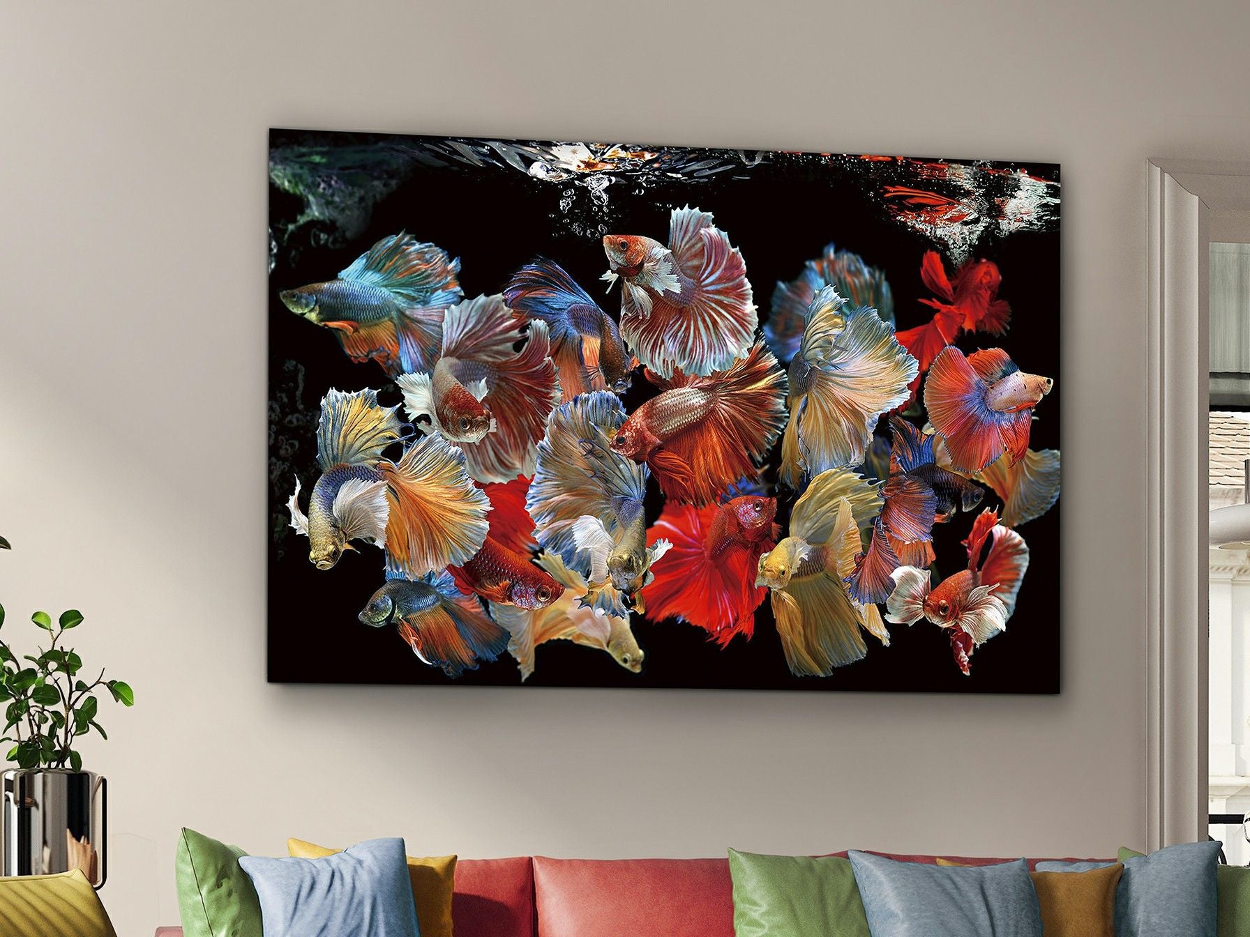 SCHULLER - Decoration Prints and Photos Peces Siam 755016