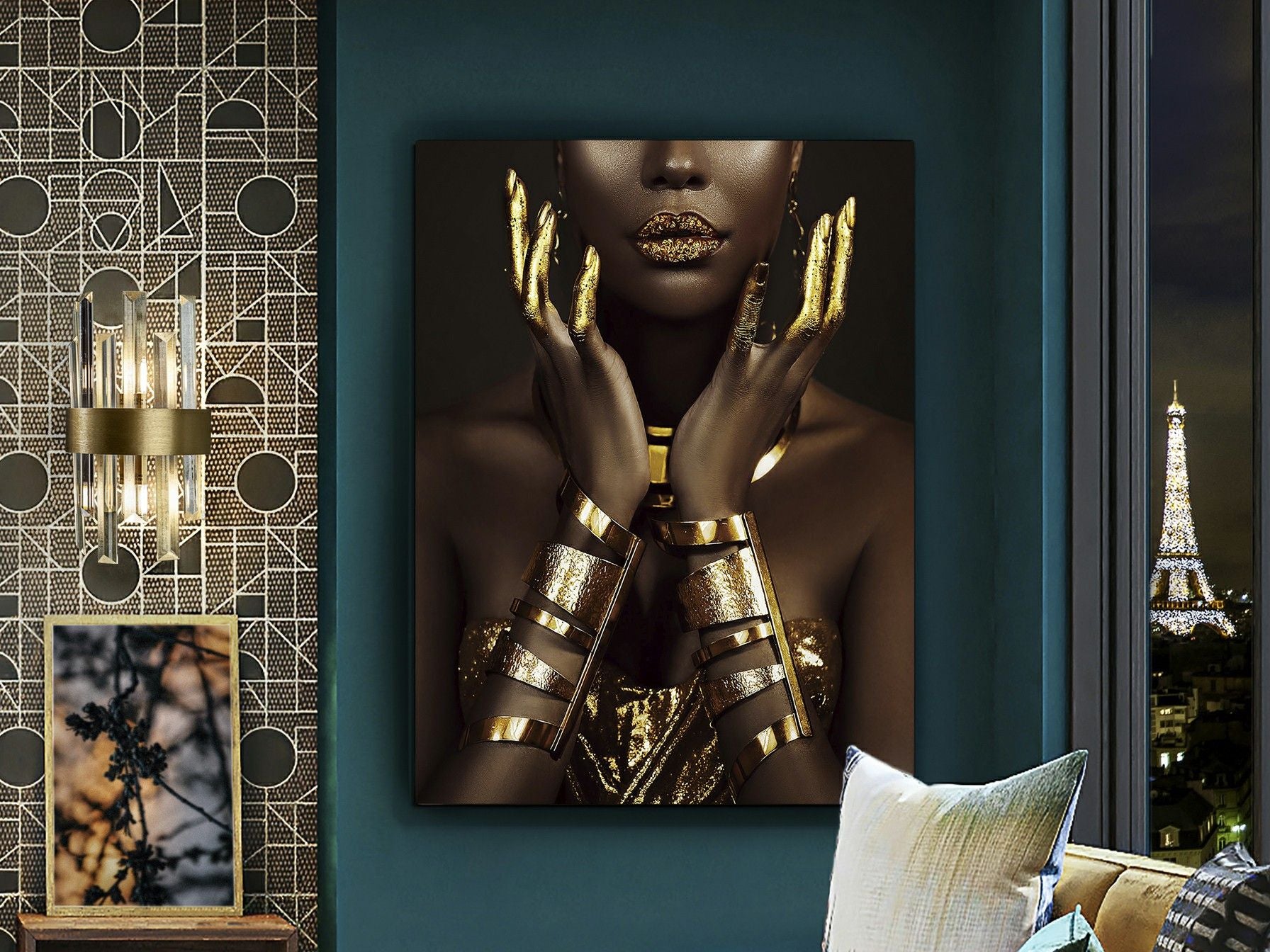 SCHULLER - Decoration Prints and Photos Sombra y oro 968373
