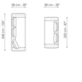 Liam modern design corner sofa