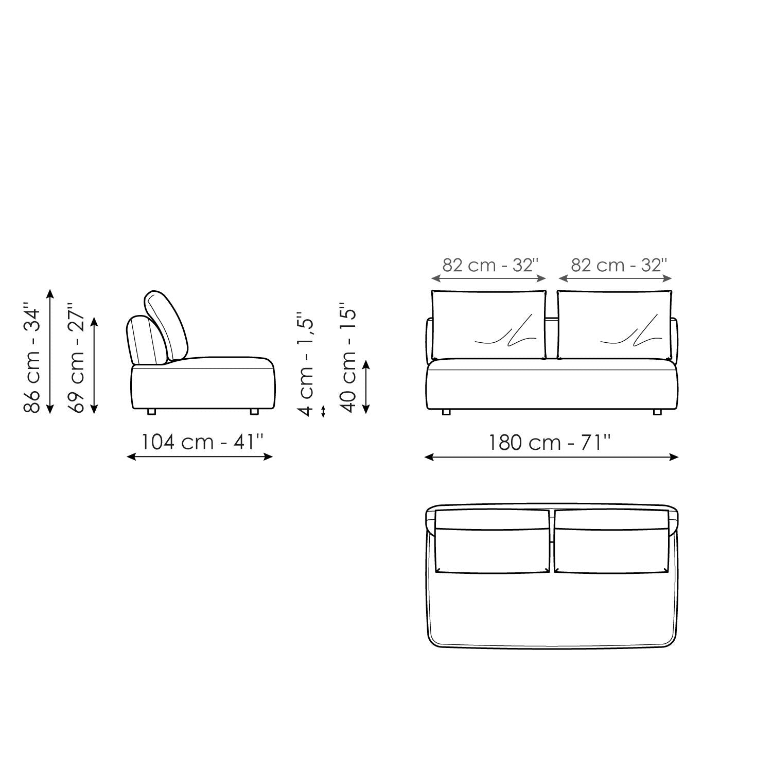 Aldebaran - Rounded Modular Sofa System