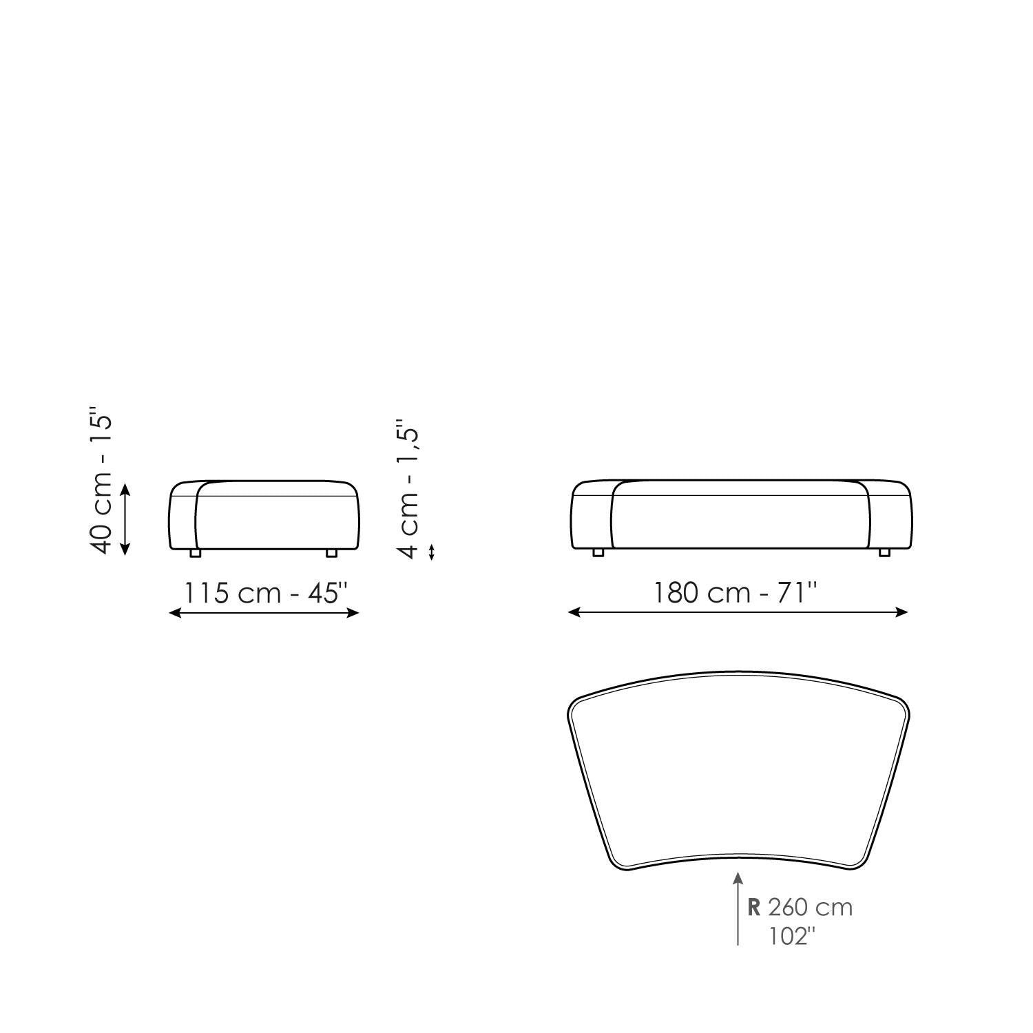 Aldebaran - Rounded Modular Sofa System