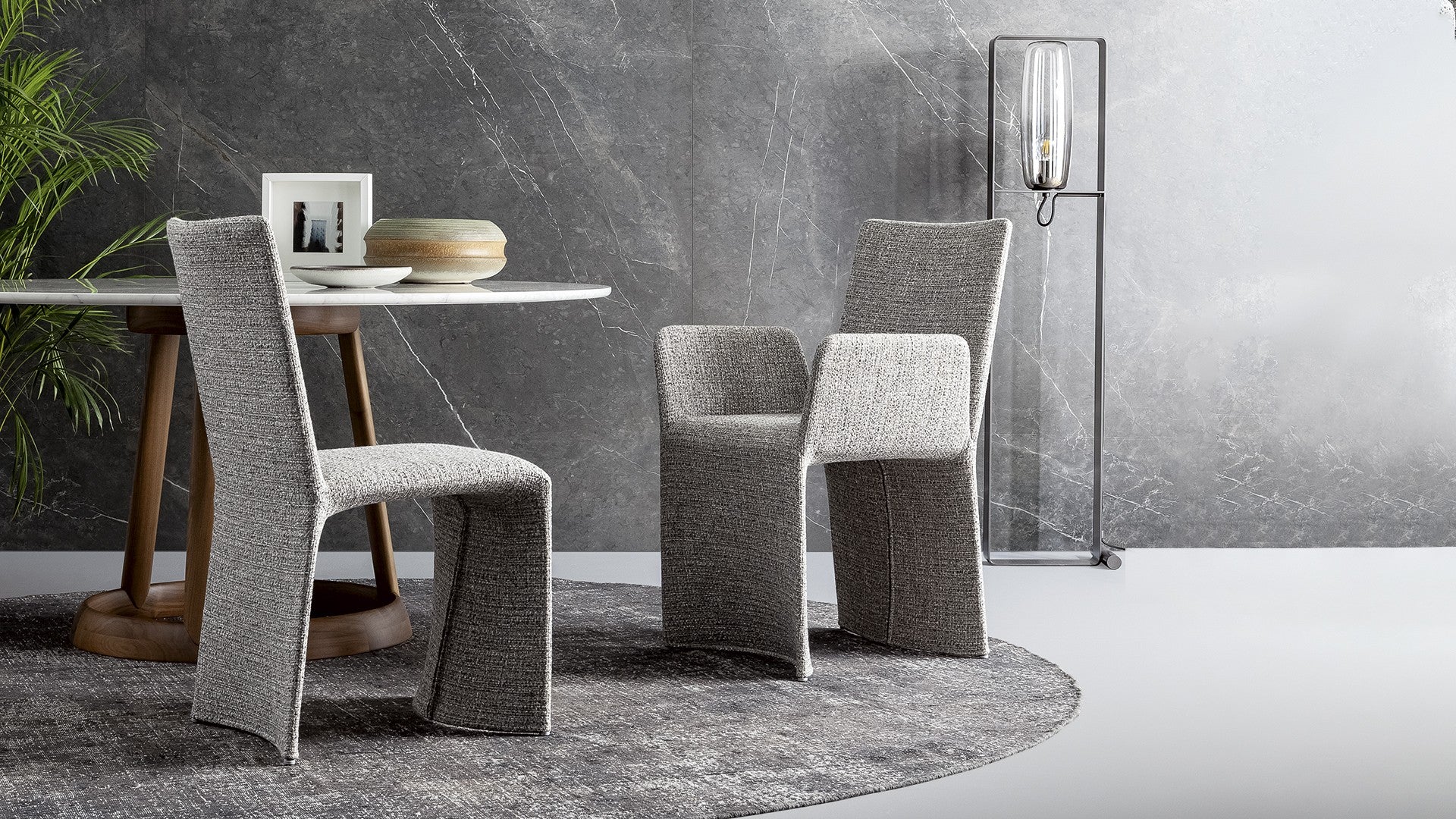 Ketch & Miss Ketch Upholstered Fabric Chair With Metal Frame