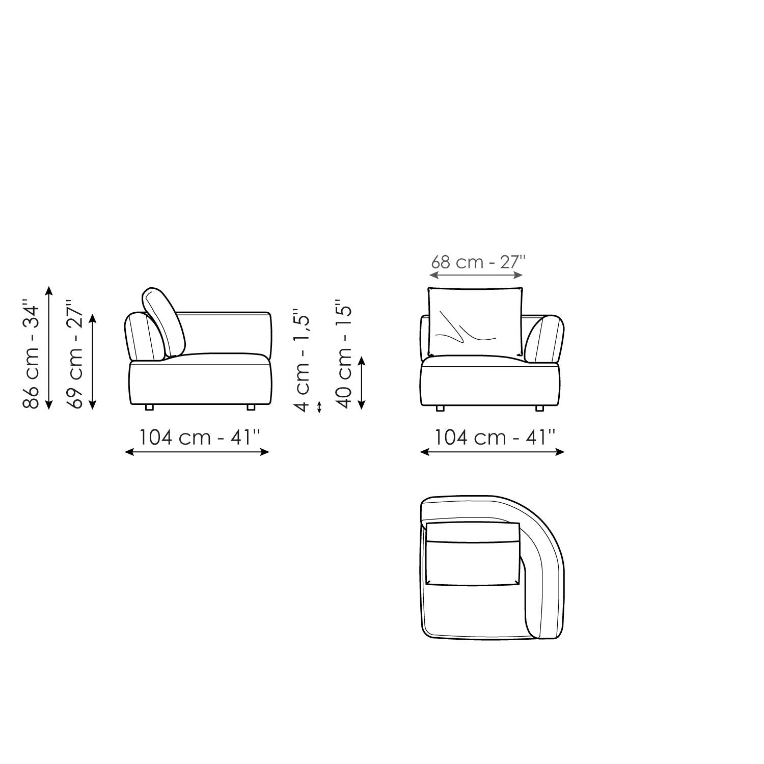 Aldebaran - Rounded Modular Sofa System