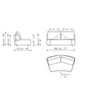 Aldebaran - Rounded Modular Sofa System