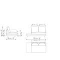 Liam modern design corner sofa