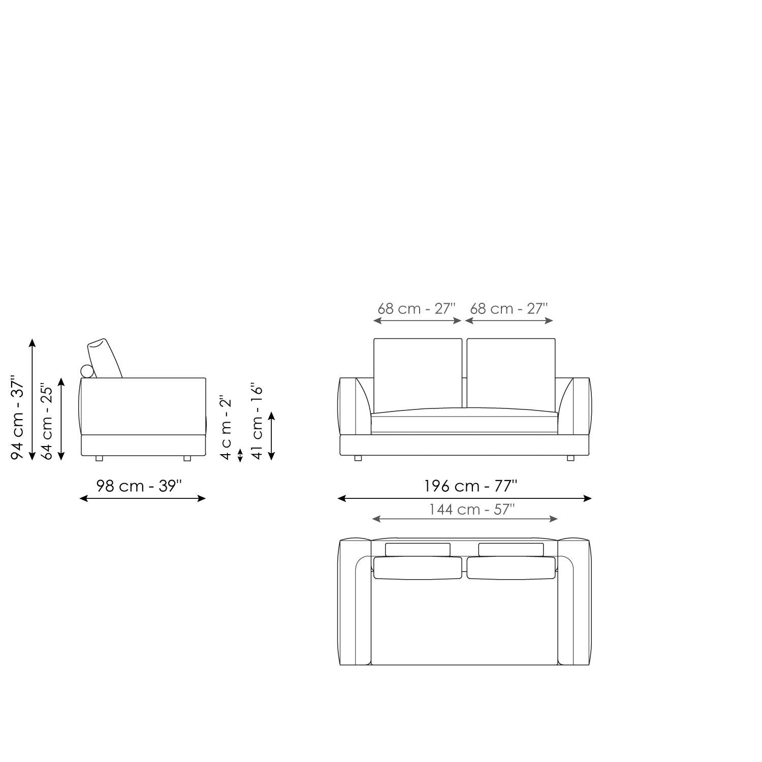 Liam modern design corner sofa
