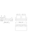 Liam modern design corner sofa