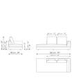 Liam modern design corner sofa