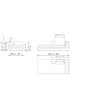 Liam modern design corner sofa