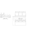 Liam modern design corner sofa
