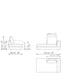 Liam modern design corner sofa
