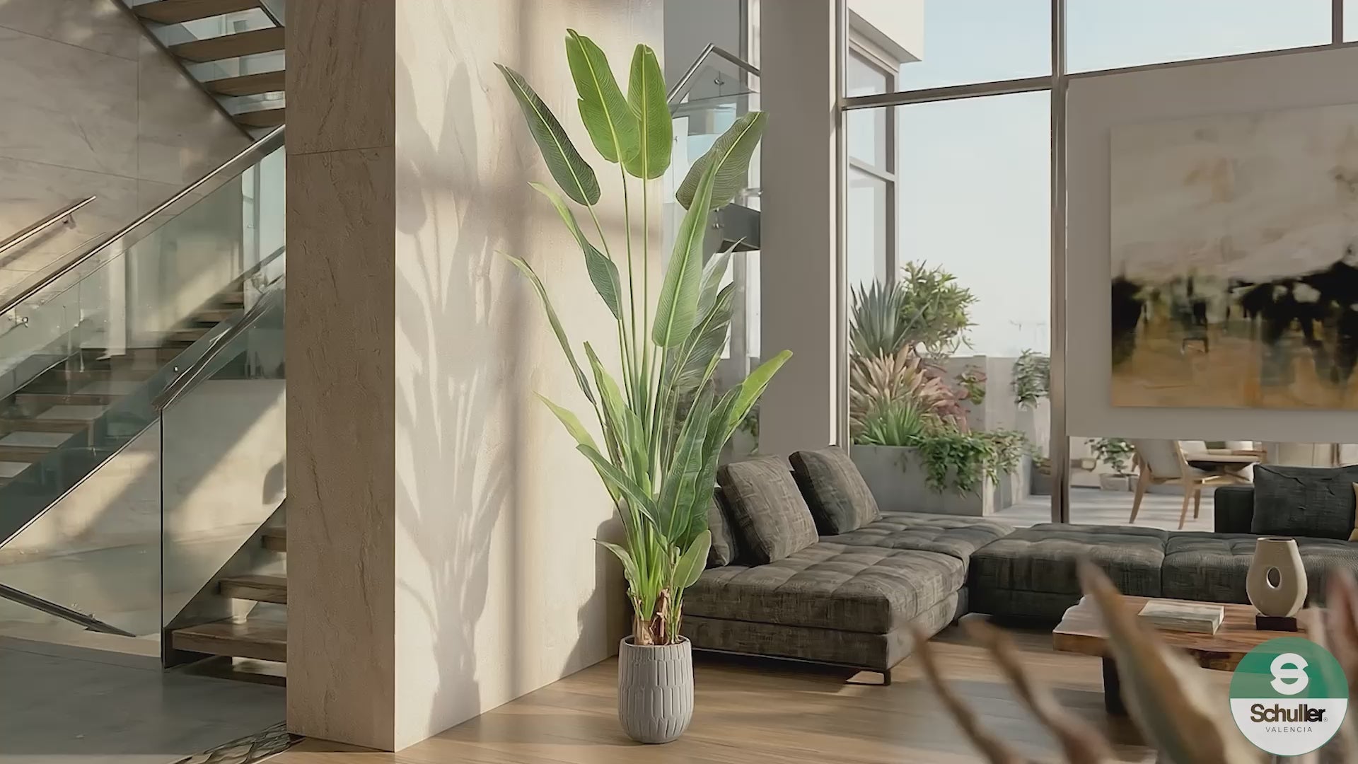 PALMA VIAJERO - ARTIFICIAL PLANT H240
