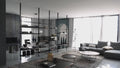 FREEWAY by Cattelan Italia - Metal Modular Design Bookcase
