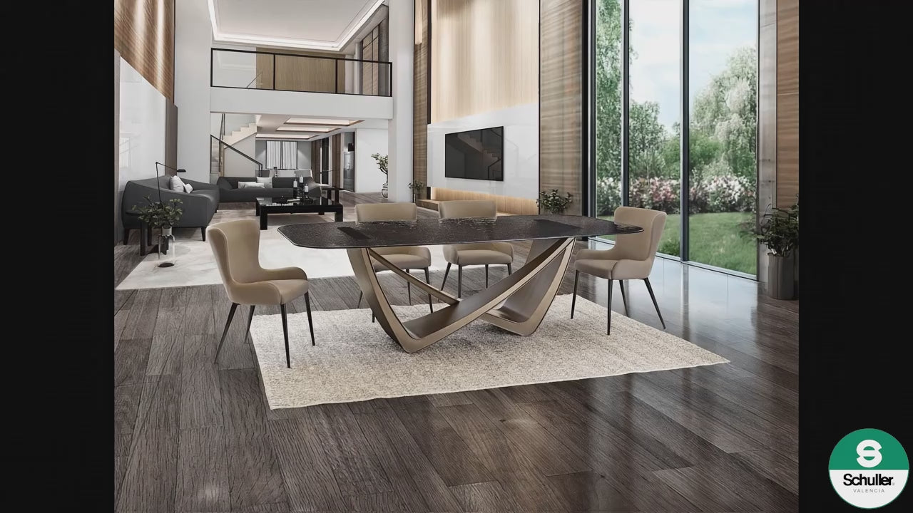 GENESIS - DINING TABLE 240 - BRONZE