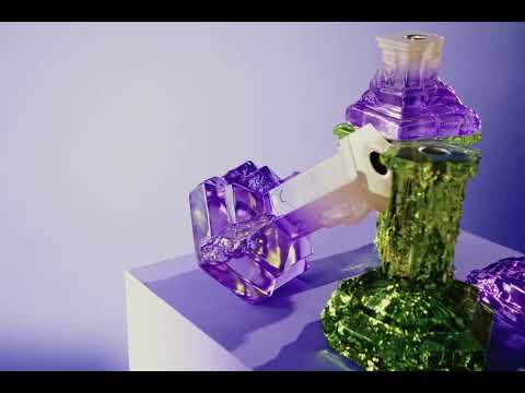 Rocky Baroque Candlestick Kryptonite Large