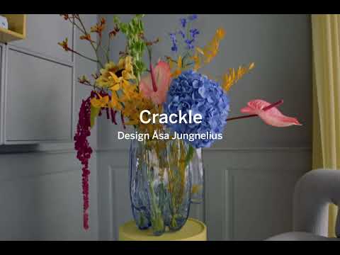 Crackle Bowl Clear